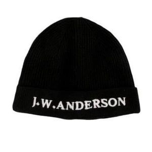 J.W. Anderson Black Beanie